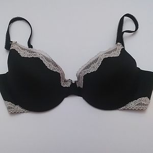 B. Tempted by Wacoal Black Lace Bra 34D